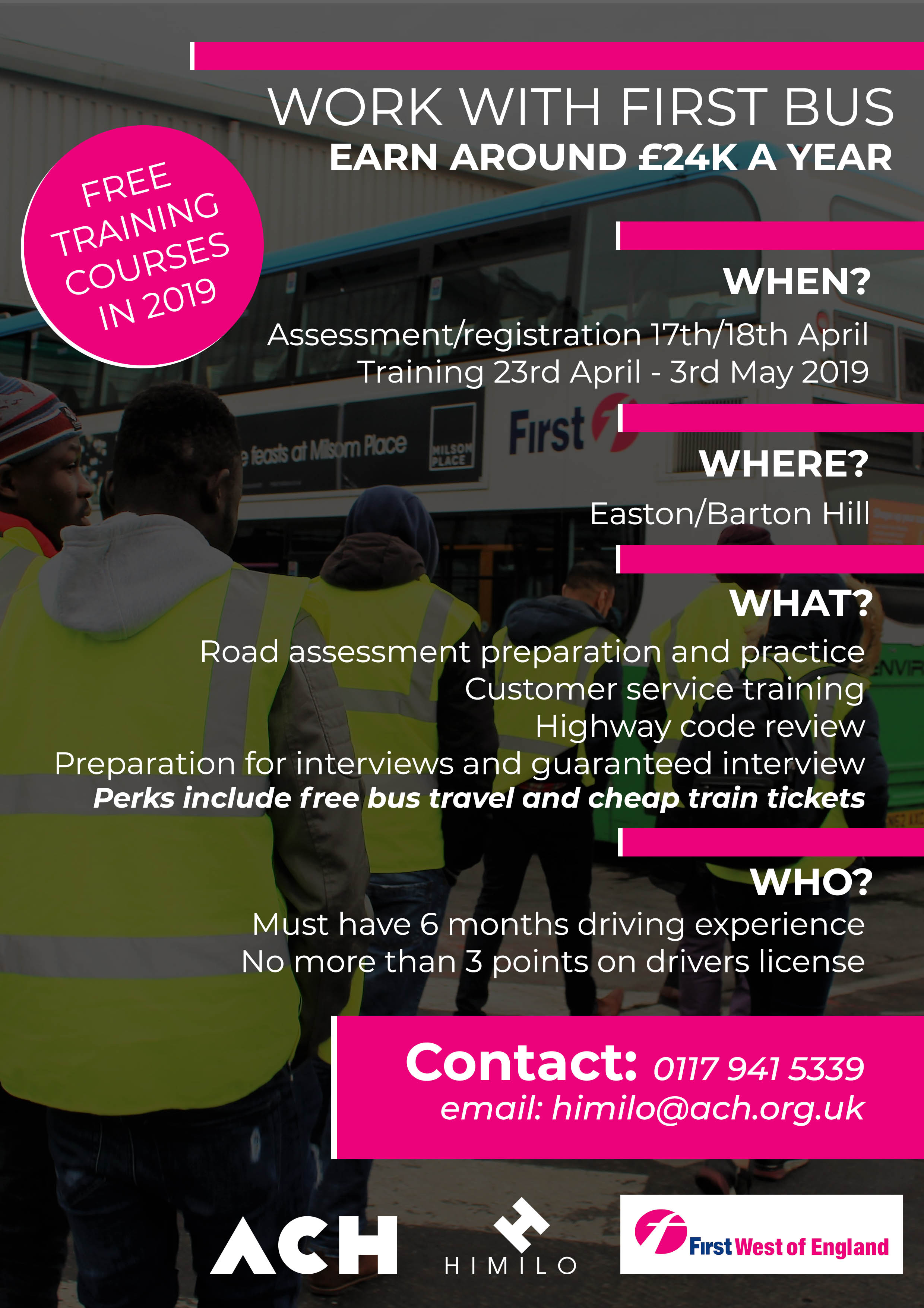 First Bus ACH Himilo course April 2019