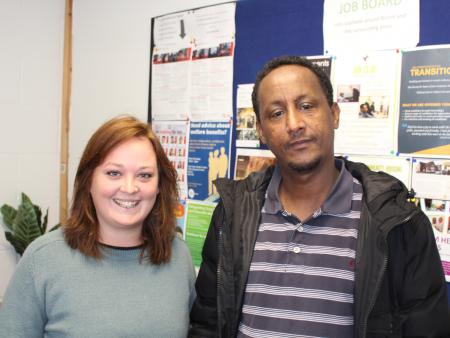 A headshot of Deq, from Somalia who now works in Bristol