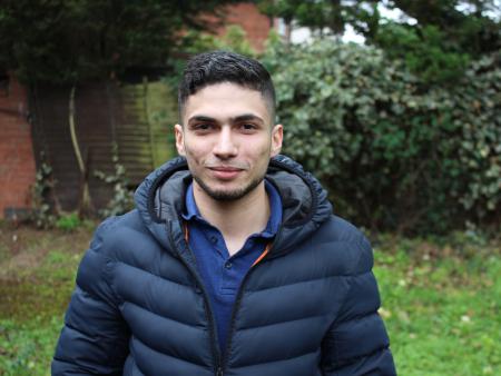Ahmad  is a refugee from Syria