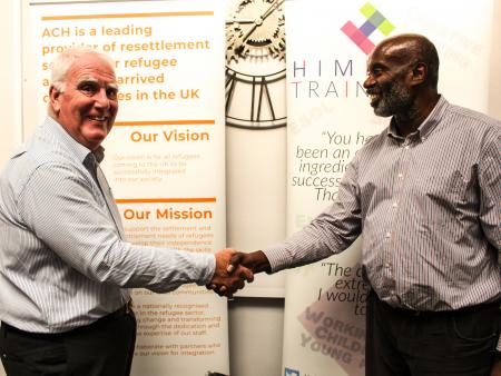 John Wells and Jeff Greenidge, new Chairs of ACH and Himilo
