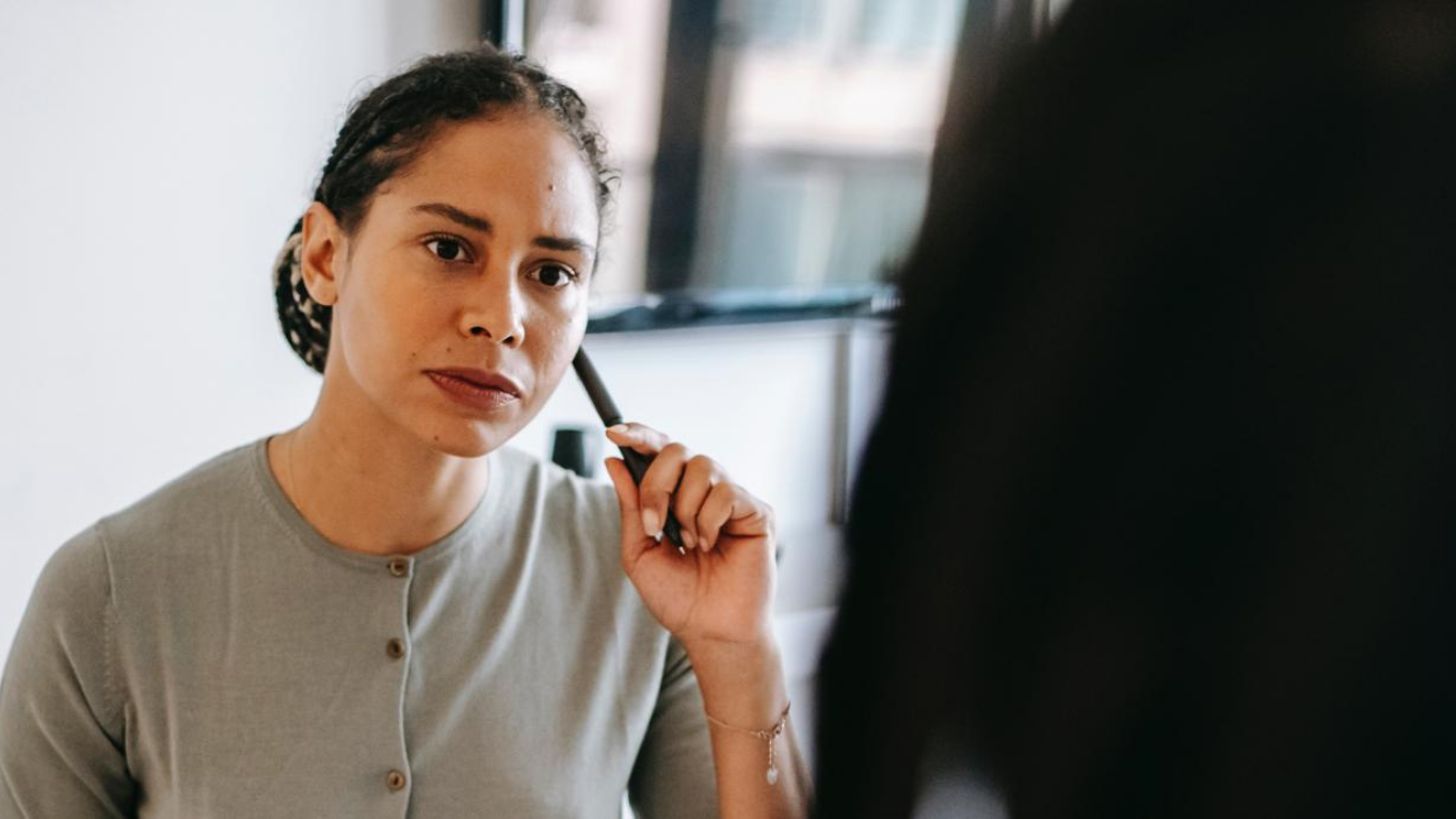 a person speaking to someone off camera