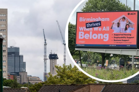 ACH on billboards